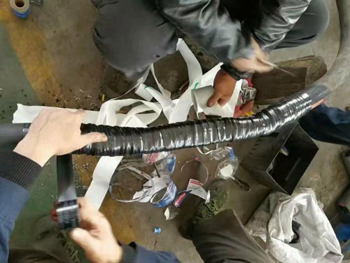 電纜外護(hù)套破損的修補
